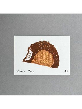 Ana Inciardi Choco Taco Mini Art Print
